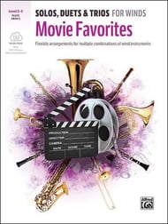 Solos, Duets & Trios for Winds: Movie Favorites Flute / Oboe Book cover Thumbnail